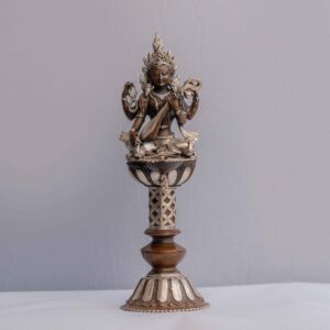 Brass Saraswati Statue
