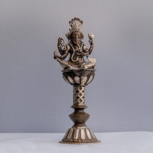Brass Ganesh Sukunda Statue