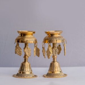 Brass Panus (Butter Lamp Stand)