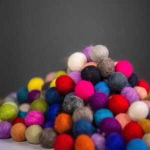felt balls